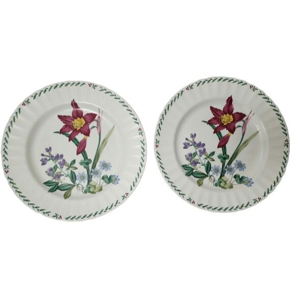 Mikasa Other - Mikasa Maxima Summer Symphony Dinner Plate 10.5" Floral Fine China CAJ14 Japan
